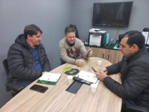 Prefeito de Barra do Guarita visita à Granpal