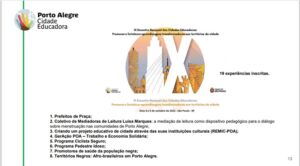 Projeto “Porto Alegre – Cidade Educadora”  é apresentado em fórum da Granpal