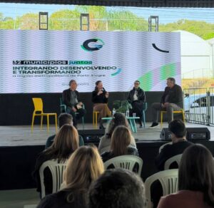 Fórum de Inovação da Granpal ganha protagonismo no primeiro dia da 5ª Multifeira de Esteio.