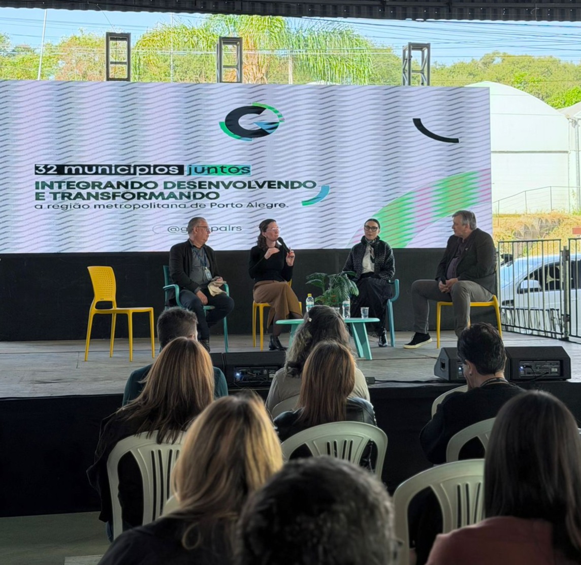 Fórum de Inovação da Granpal ganha protagonismo no primeiro dia da 5ª Multifeira de Esteio.