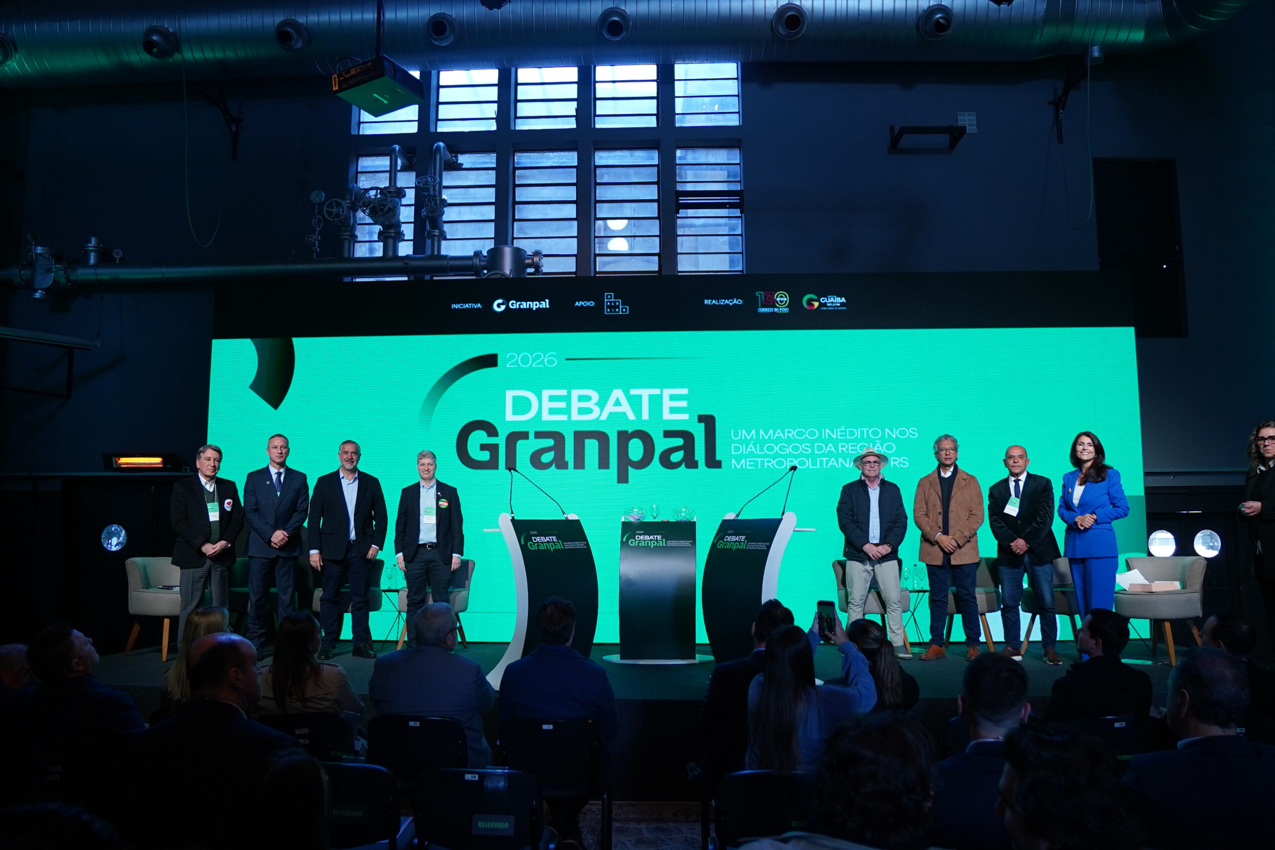 Granpal promove primeiro debate de sua história com pré-candidatos ao Senado e reúne, de forma inédita, os oito pré-candidatos.